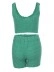 Three-piece plush pajamas for women