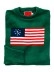 Unisex flag print casual sweater