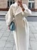 Vintage Palace Style Lantern Sleeve Woolen Coat Long Coat