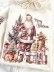 Vintage Santa Claus Long Sleeve Printed Hoodie