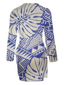Waist slimming pleated element print elegant dress mini skirt