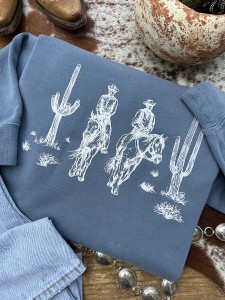 Wandering Cowboys Crewneck Sweatshirt