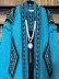 Western Geometric Print Vintage Duster Kimono