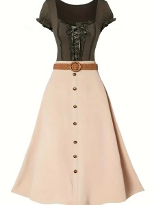 Women's button-down skirt