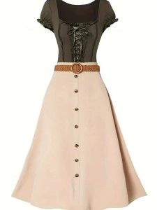 Women's button-down skirt