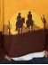 Women's casual color block cowboy printed sweatshirt