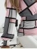 Women's Casual Colorblock Print Top