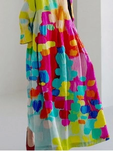 Women's Casual Floral Print Dress