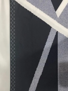 Women's color matching printed casual T-shirt