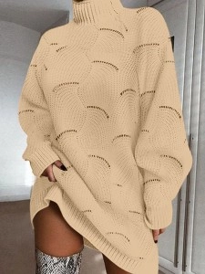 Women's Cutout Knit Dress
