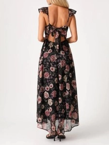 Women's dress casual print