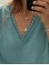 Women's Elegant Casual Lace Tops Shirts Short Sleeves T Shirts