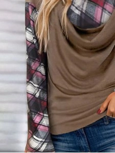 Women's Elegant Casual Plaid Tops Shirts