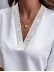 Women's Elegant Casual Sequined Short Sleeve Shirt Tops
