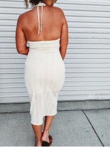 Women's Elegant Casual Suspender Dress