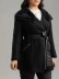 Women's fur one-piece receiving waist coat