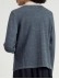 Women's gray woven wool sweater