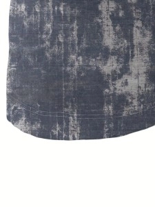 Women's high-waisted tie-dye printed cotton linen shorts
