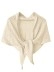Women's hollow woven scarf