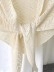 Women's hollow woven scarf
