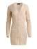 Women's khaki elegant knitted sweater