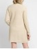 Women's khaki elegant knitted sweater
