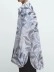 Women's lapel loose printed shirt