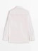 Women's long-sleeved white shirt with lapels