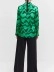 Women's long-sleeved white shirt with lapels