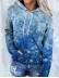 Women's loose pullover hooded fleece sweatshirt
