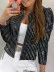 Women's minimal sequin jacket
