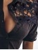Women's Patchwork Lace Button Down Shirt
