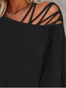 Women's Seven Split Sleeve Loose Top