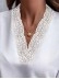 Women's Short Sleeve Lace Shirt Tops