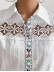 Women's Short Sleeve Shirt Lace Ethnic Print