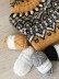 Women's vintage contrast sweater