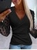 Women's Waffle Panel Mesh Top