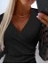 Women's Waffle Panel Mesh Top
